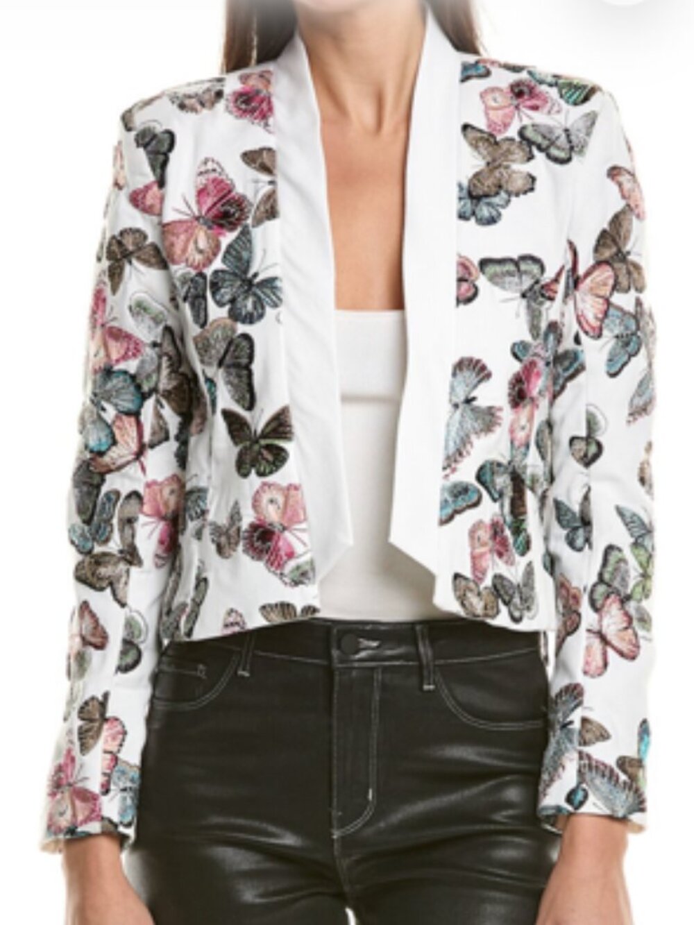 L'Agence Embroidered Blazer
